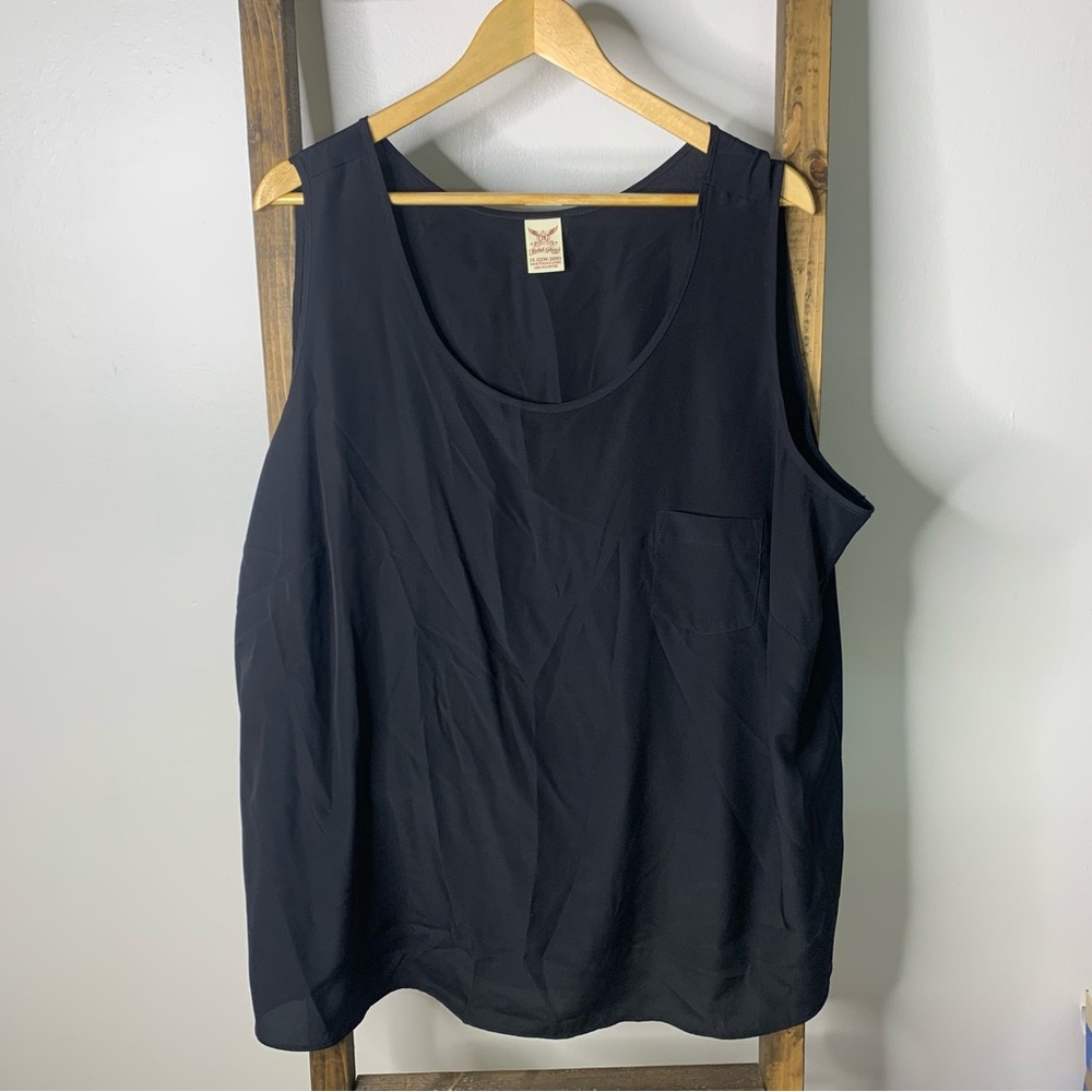 Faded Glory Black Sleeveless Top